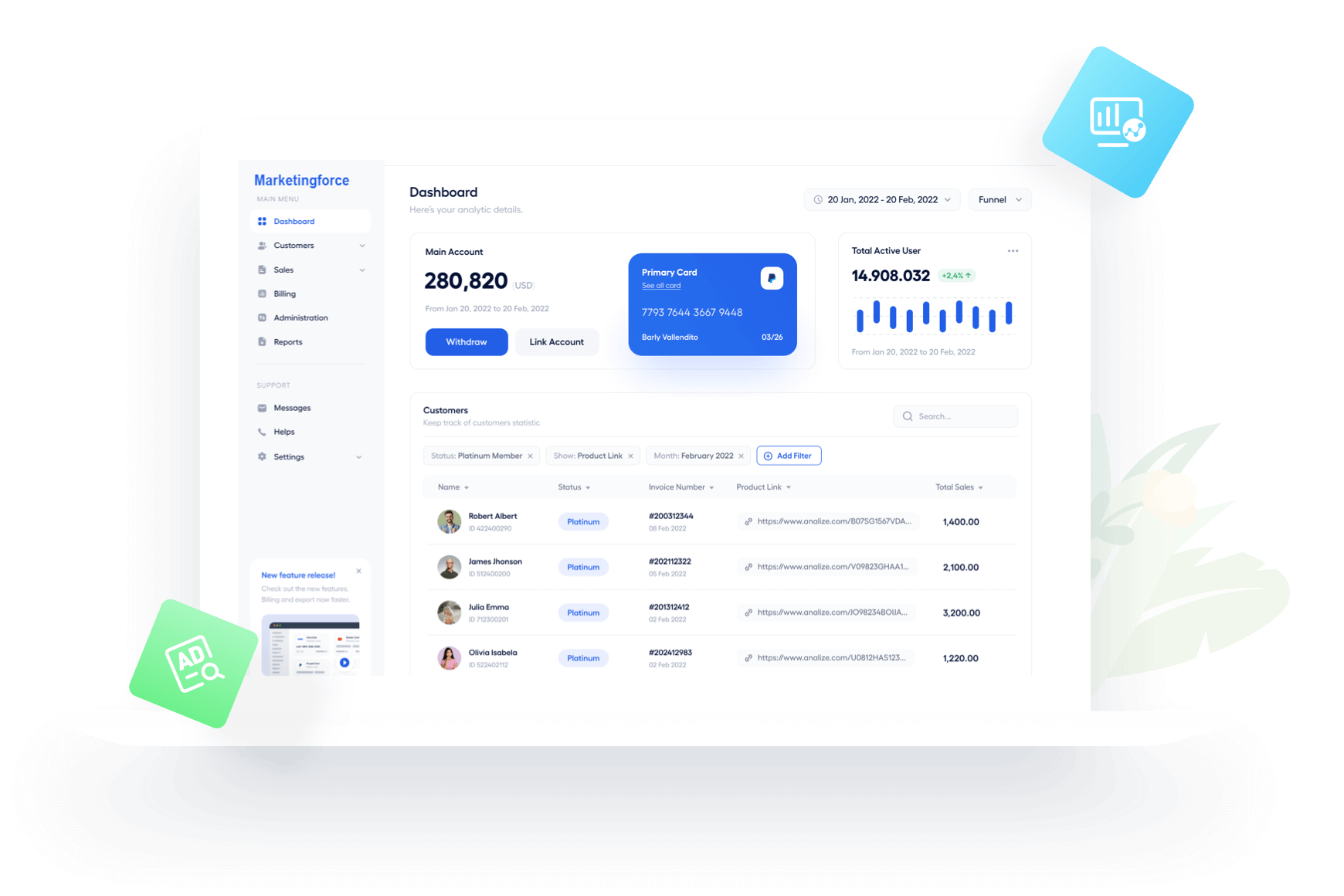 寶盟 - 您身邊的AI推廣智投管家